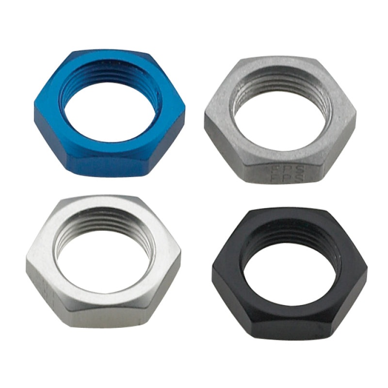 Fragola -4AN Bulkhead Nut – Black