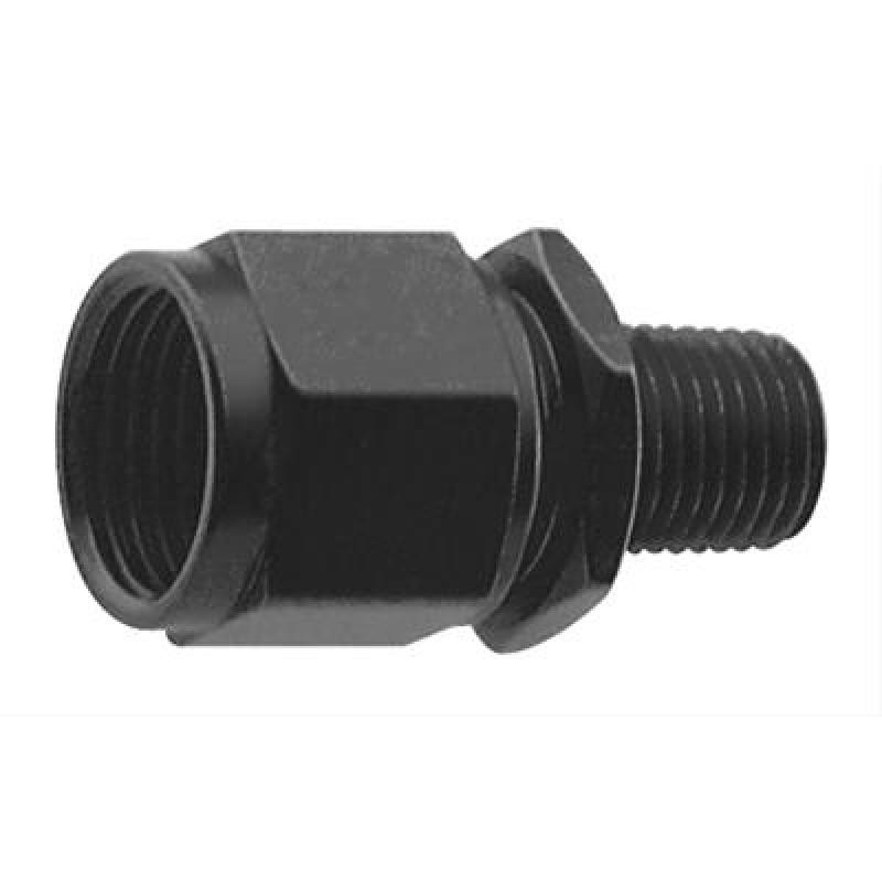 Fragola -6AN Female Swivel To 3/8 NPT – Black