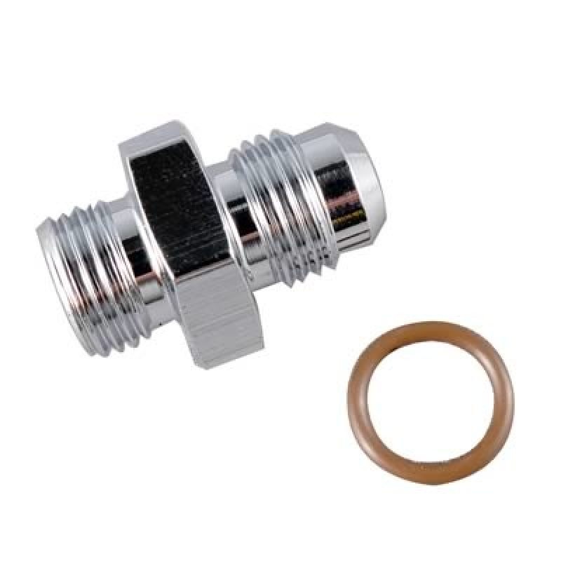 Fragola -8AN x 7/8-14 (10) Radius Fitting O-Ring – Chrome