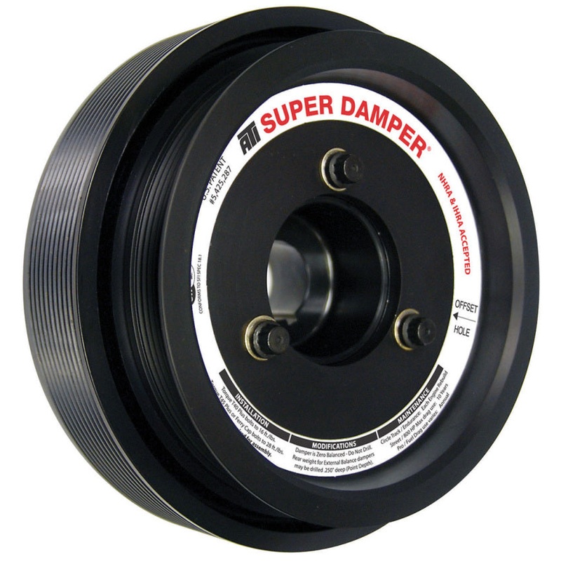 ATI Damper – 7.81in – Alum – 6/10 Grv – Ford GT 500 – 5.4 / 5.8 – 07-14 – 10 Percent OD Size