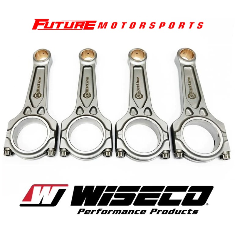 Boostline Honda B Series Connecting Rod Set, 138.00 mm Length ARP2000 BOLTS