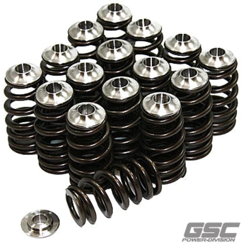 GSC Single High Pressure Beehive Spring, Titanium Retainer for use with stock seat 4G63T