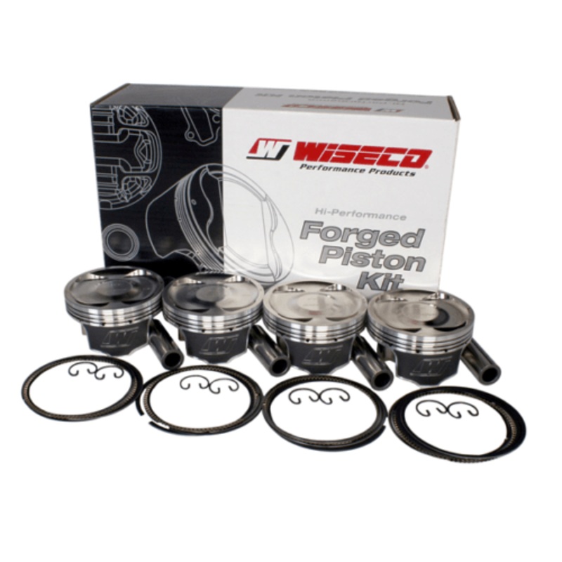 Wiseco Forged Pistons FA20F FA20DIT WRX 2015+ -9.5cc Dish 86.50mm 10.5:1 K727M8650