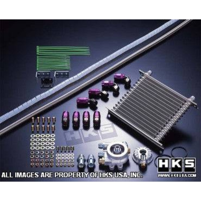 HKS OIL COOLER KIT R TYPE SUPRA JZA80