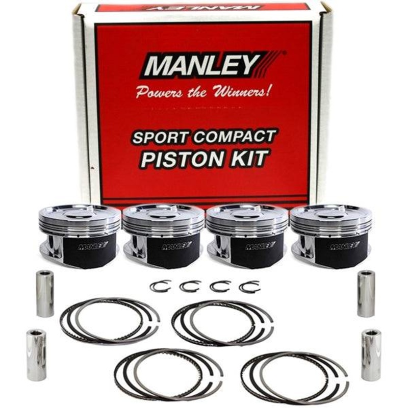 Manley Platinum Series Piston Subaru BRZ Scion FR-S FA20 4U-GSE Grade A 86.00mm STD 10.0:1 DISH