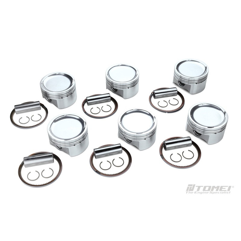 TOMEI FORGED PISTON SET 2JZ-GTE 87.00mm CH29.50 (3.6)
