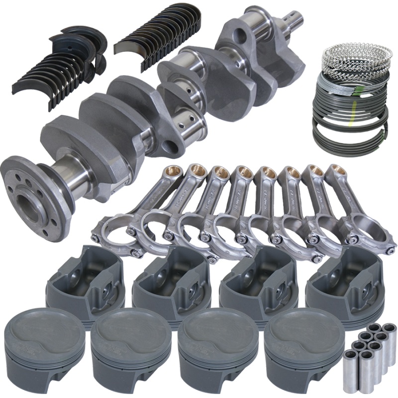 Eagle Chevy 350 3.750in Crank 5.700in I-Beam Rods -16cc 4.040in Pistons Rotating Assembly