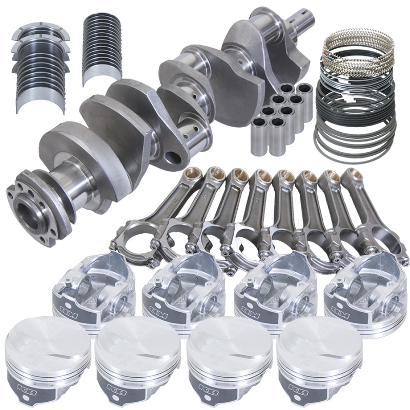 Eagle Chevy 454 4.250in Crank 6.385in I-Beam Rods 17cc Dome 4.320in Pistons Rotating Assembly