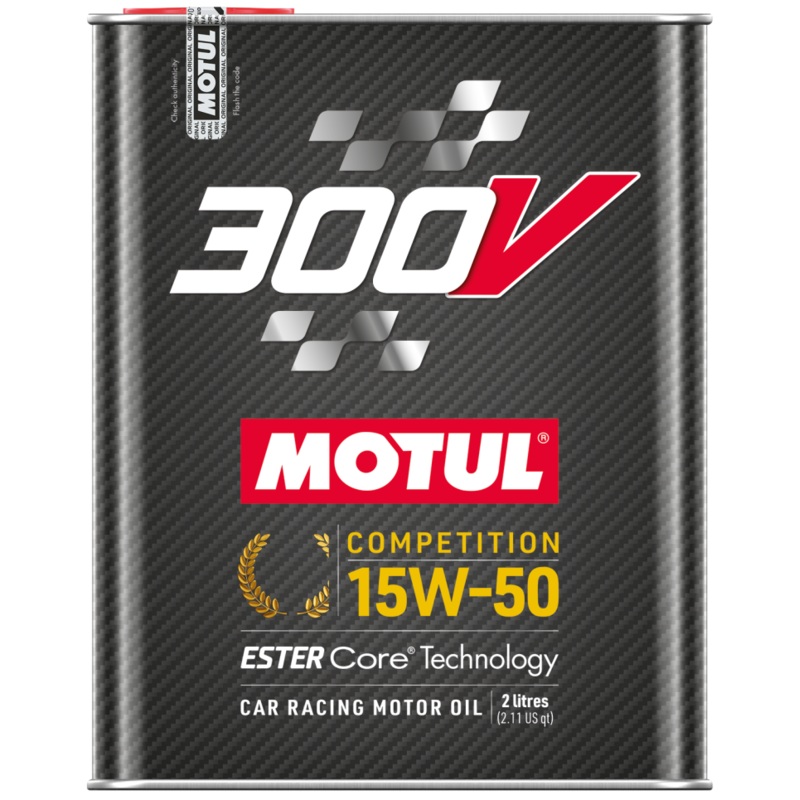 Motul – 2L 300V Competition 15W50 – Single