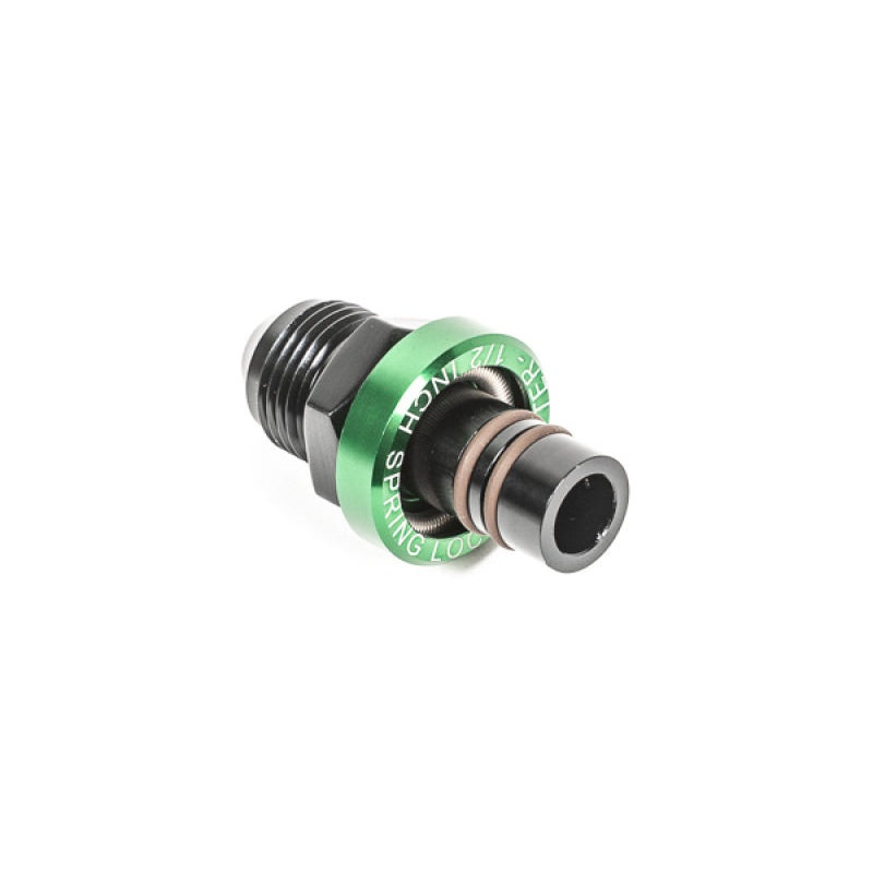 Radium Engineering 8AN Male to 1/2in Spring Lock Male Adapter Fitting