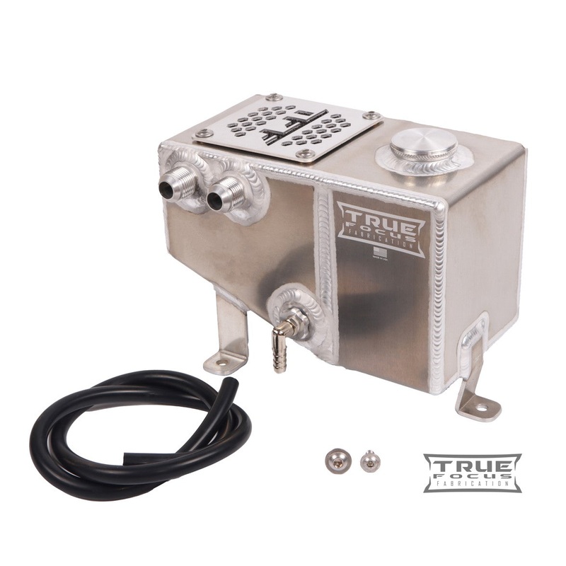 True Focus Fabrication – BMW E36 – Catch Can / Coolant Overflow Combo Tank