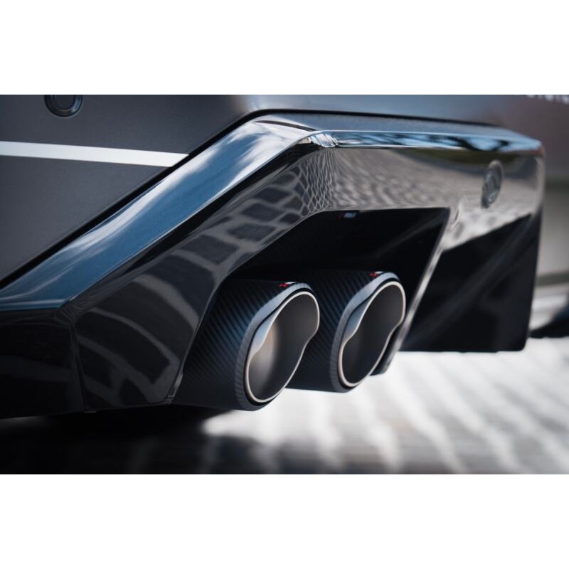 Akrapovic 2024+ BMW M5 (G90,G99) Round Carbon Fiber Tail Pipe Set