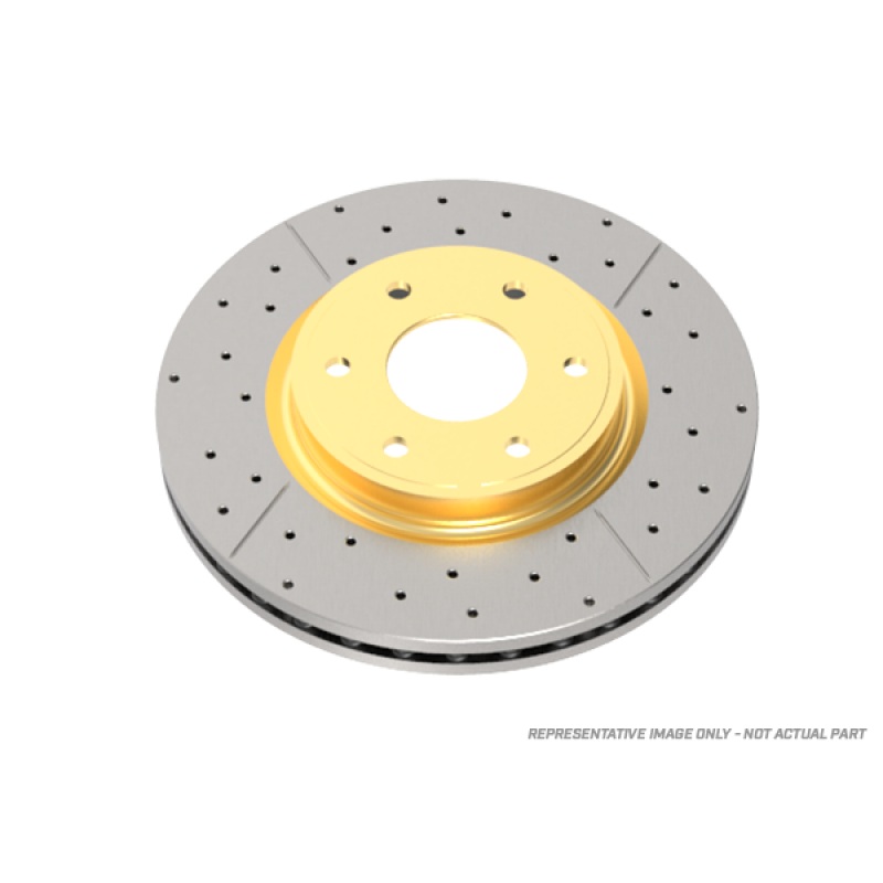 DBA 94-97 Land Rover Defender 90 Rear Drilled & Slotted Street Series Rotor