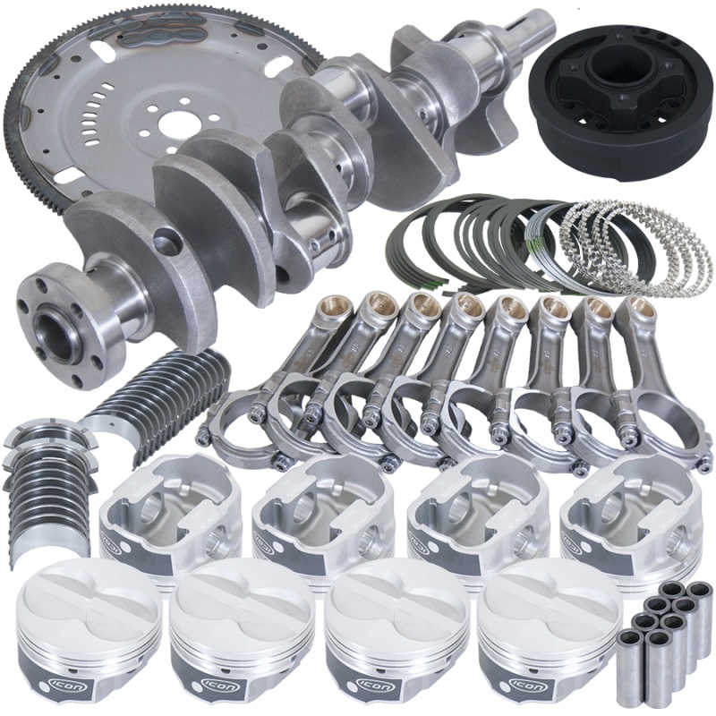 Eagle Ford 302 3.250in Crank 5.400in I-Beam Rods 4.040in Pistons 164 Tooth FP Balanced Assembly