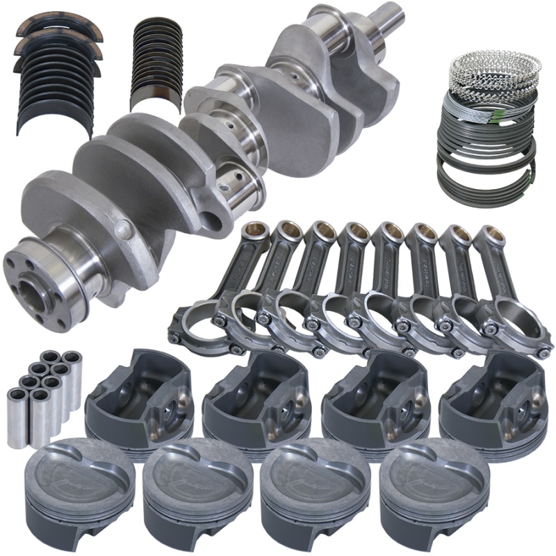 Eagle Ford 351W 4.170in Crank 6.250in I-Beam Rods -16cc 4.155in Pistons Balanced Assembly