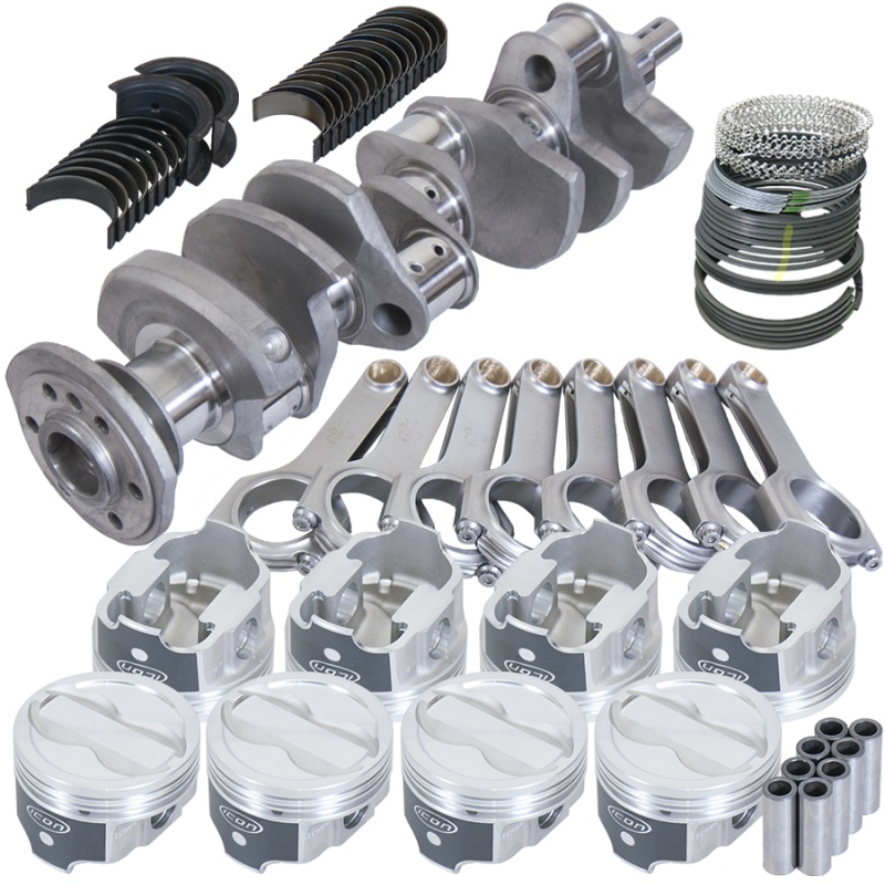 Eagle Chevy 350 3.750in Crank 5.700in H-Beam -18cc 4.060in Pistons Rotating Assembly