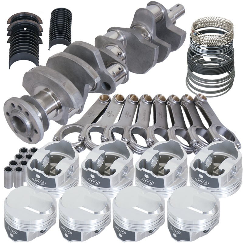 Eagle Chevy 454 4.000in Crank 6.135in H-Beam 43cc Dome 4.250in Pistons Rotating Assembly