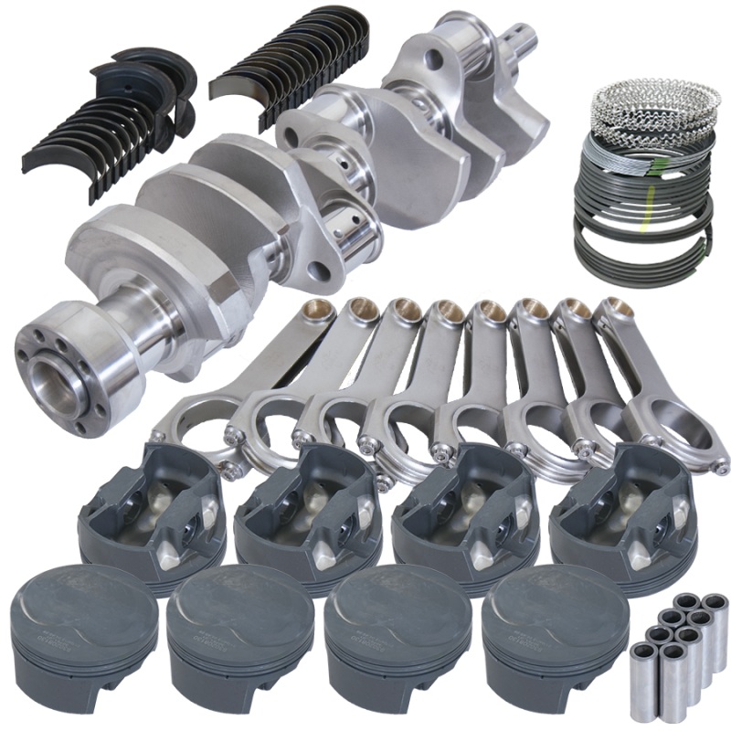 Eagle Chevy LT1 350 1Pc 3.750in Crank 6.000in H-Beam 11cc Dome 4.040in Pistons Rotating Assembly