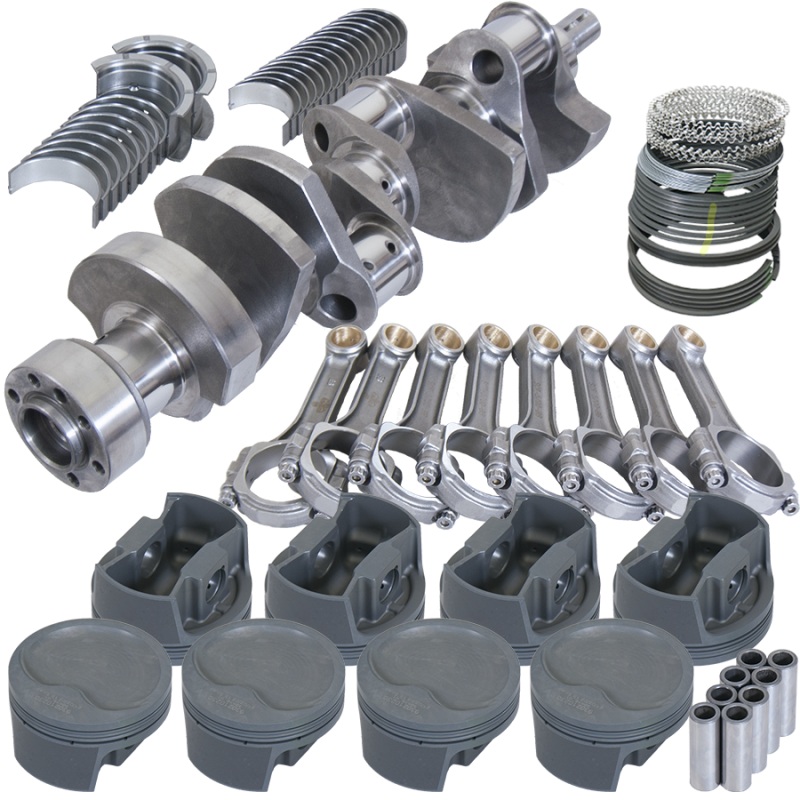 Eagle Chevy LT1350 1Pc 3.750in Crank 5.700in I-Beam Rods -16cc 4.040in Pistons Rotating Assembly