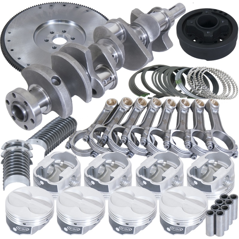 Eagle Ford 302 3.250in Crank 5.400in I-Beam Rods 4.000in Pistons 157 Tooth FW Balanced Assembly