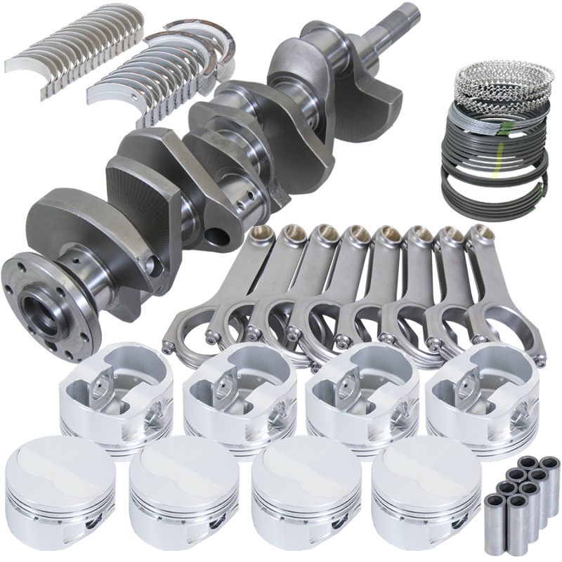 Eagle Ford FE 3.980in Crank 6.490in H-Beam Forged 4032 -6.2cc 4.100in Pistons Rotating Assembly