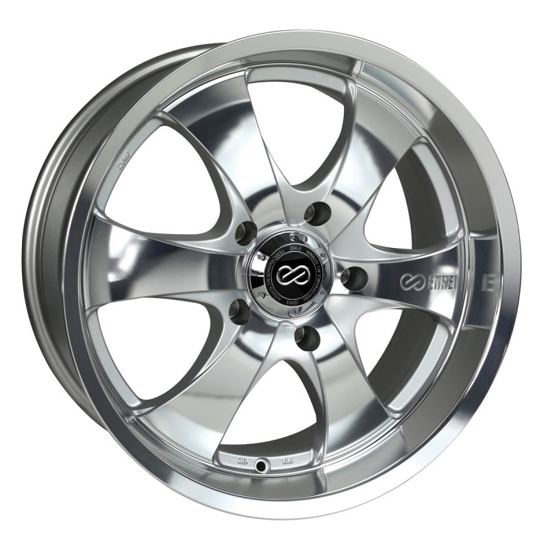 Enkei M6 Universal Truck & SUV 20×9 30mm Offset 5×150 Bolt Pattern 110mm Bore Mirror Finish Wheel