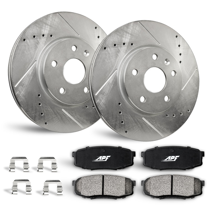 Front Zinc Coated Brake Kit for Chevrolet Blazer 1992-1994 4WD