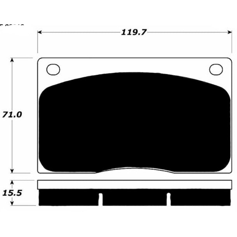 Porterfield Brake Pads for 1988 JAGUAR XJ-SC