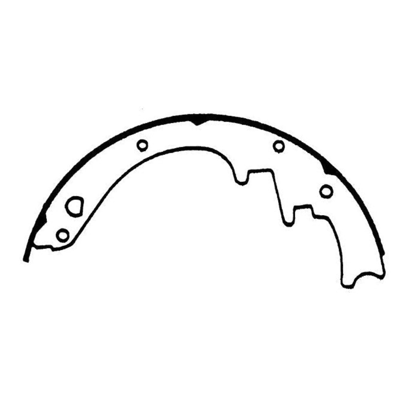 Porterfield Brake Shoes for 1981 FORD GRANADA w/Rear Drums