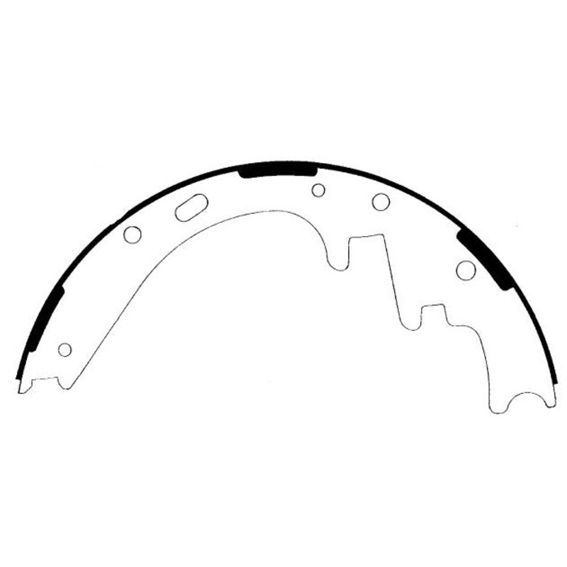 Porterfield Brake Shoes for 2001 DODGE RAM 1500 4WD