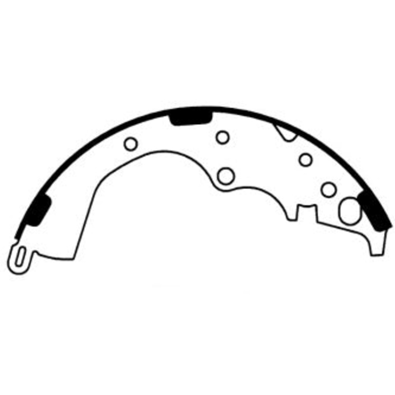 Porterfield Brake Shoes for 2013 TOYOTA TACOMA 2WD 5 Lug