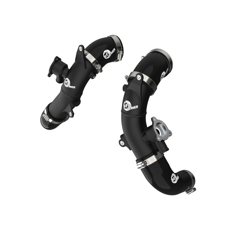aFe 2022 Toyota Tundra V6-3.5L (tt) BladeRunner 2.5in Aluminum Hot Charge Pipe – Black