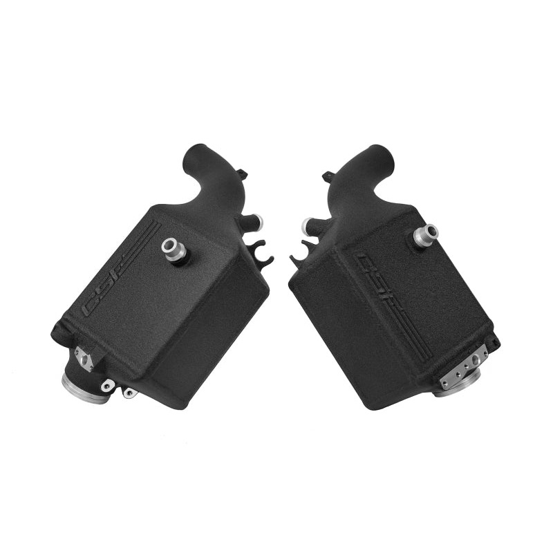 CSF 16-21 BMW M5 (F90) / 17-21 BMW M8 (F91/F92/F93) Twin Charge-Air-Cooler Set – Crinkle Black