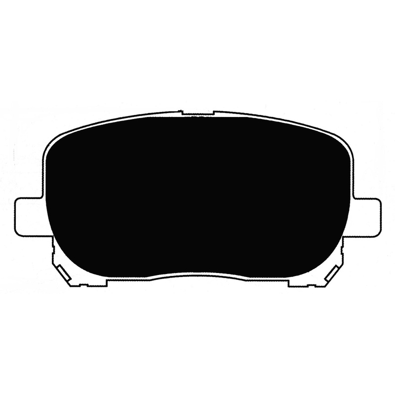 Porterfield Brake Pads for 2006 TOYOTA COROLLA Sedan(Rear Drum)