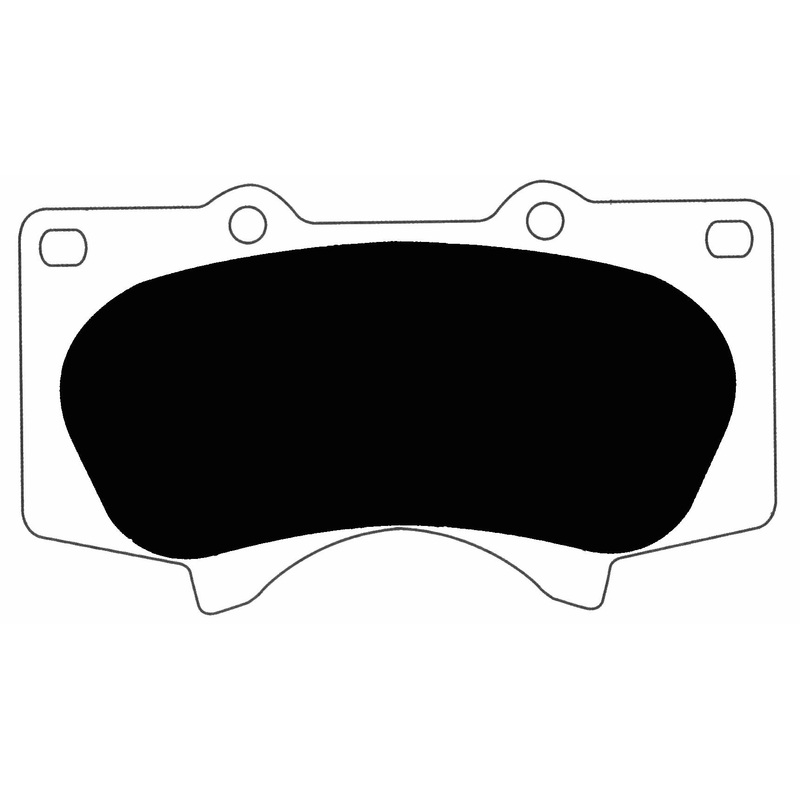 Porterfield Brake Pads for 2007 TOYOTA 4RUNNER