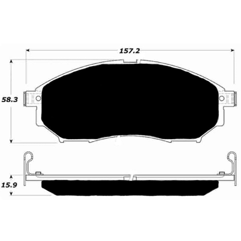 Porterfield Brake Pads for 2012 INFINITI G25x Sedan AWD