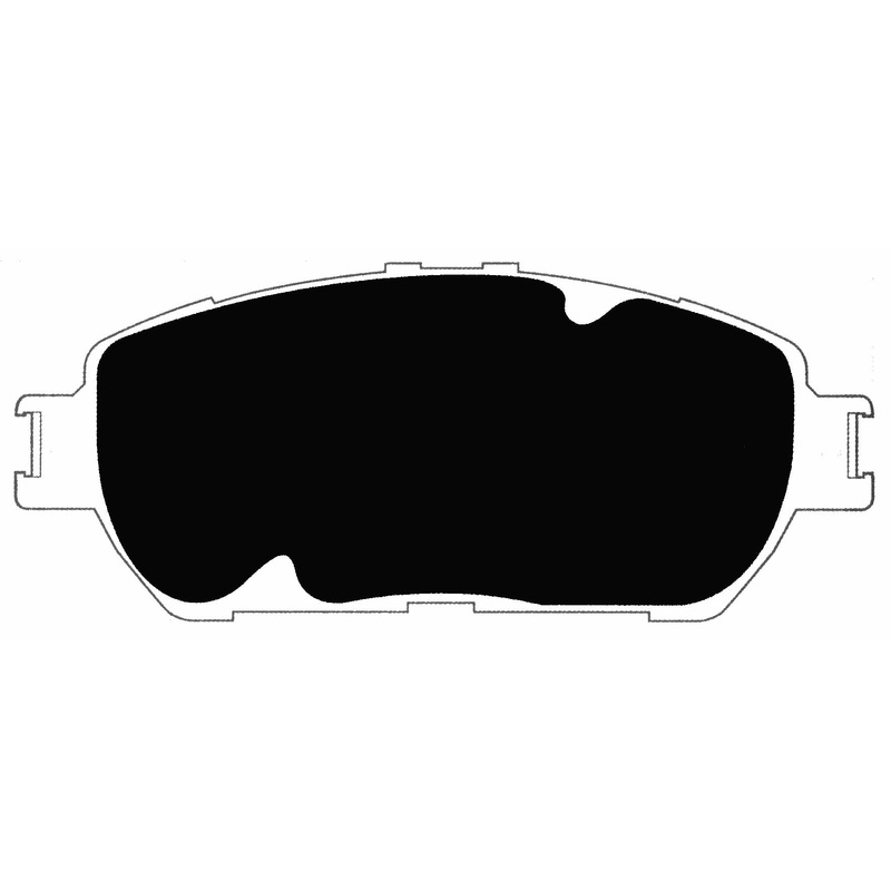Porterfield Brake Pads for 2014 TOYOTA TACOMA 2WD 5 Lug