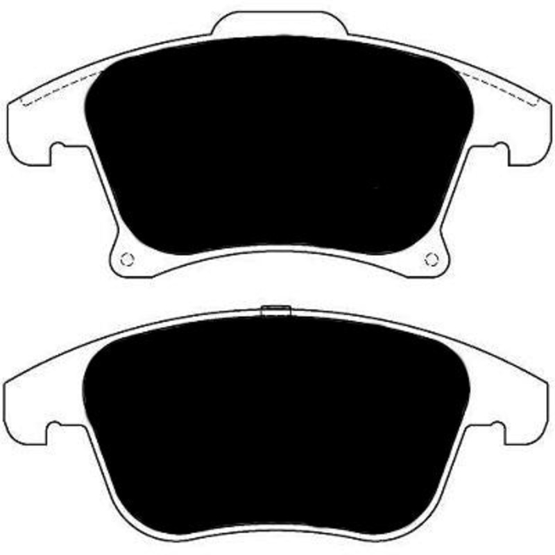 Porterfield Brake Pads for 2015 LINCOLN MK Z