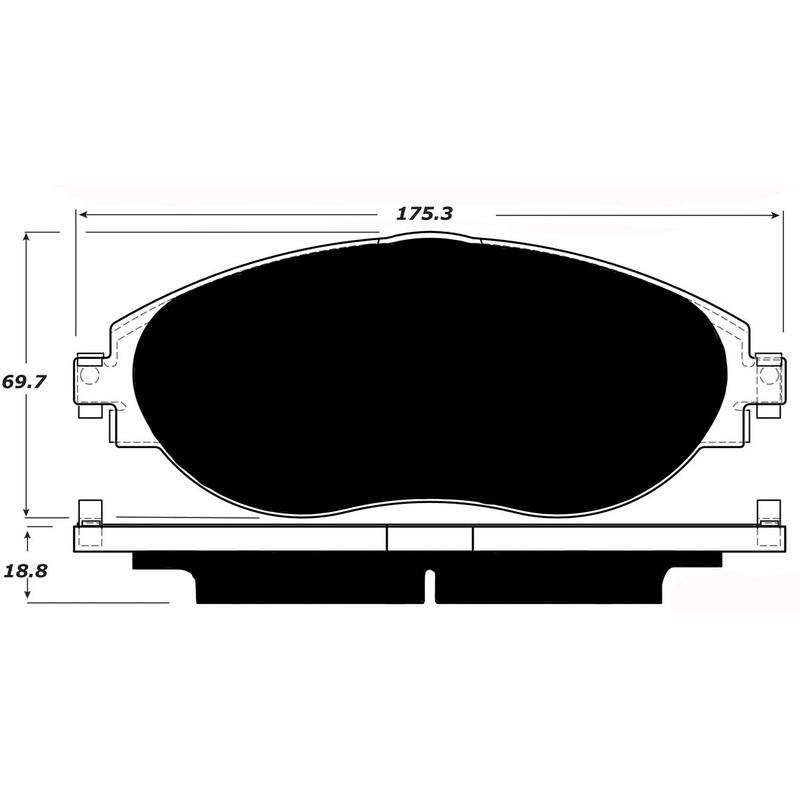 Porterfield Brake Pads for 2016 AUDI S3