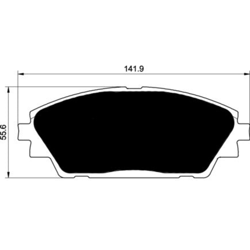 Porterfield Brake Pads for 2016 MAZDA CX-3