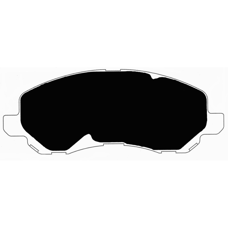 Porterfield Brake Pads for 2016 MITSUBISHI Lancer GT