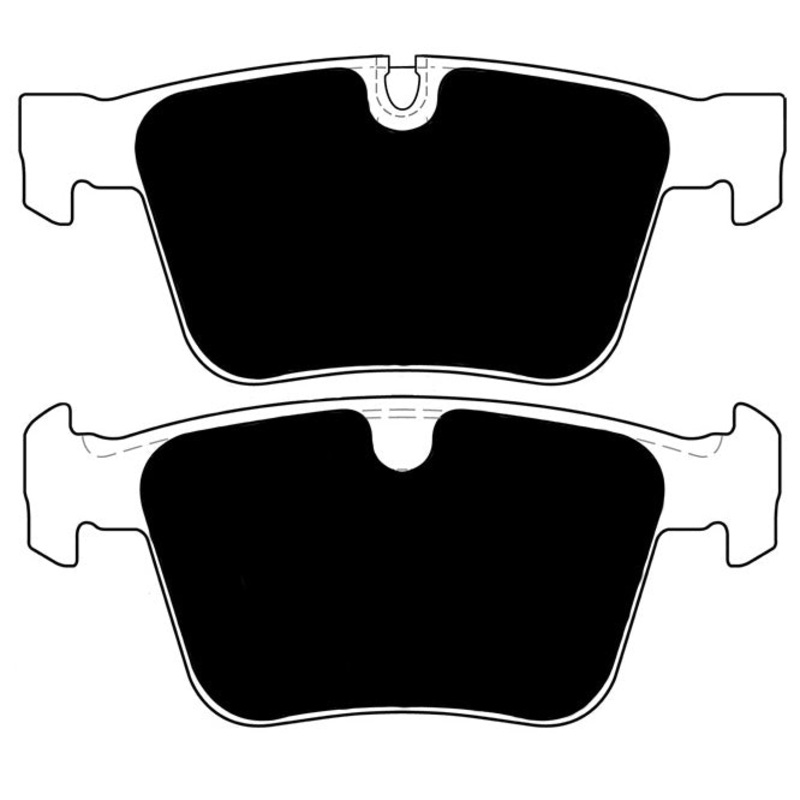 Porterfield Brake Pads for 2007 MERCEDES-BENZ S65 AMG – w/Iron Discs