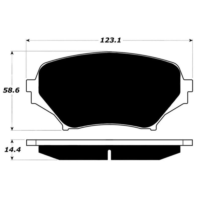 Porterfield Brake Pads for 2008 MAZDA MX-5 MIATA
