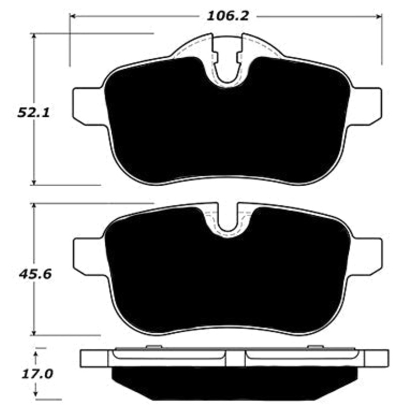 Porterfield Brake Pads for 2012 BMW Z4 28i