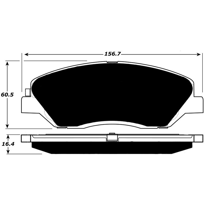 Porterfield Brake Pads for 2012 KIA SEDONA