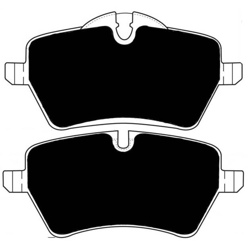 Porterfield Brake Pads for 2012 MINI Countryman