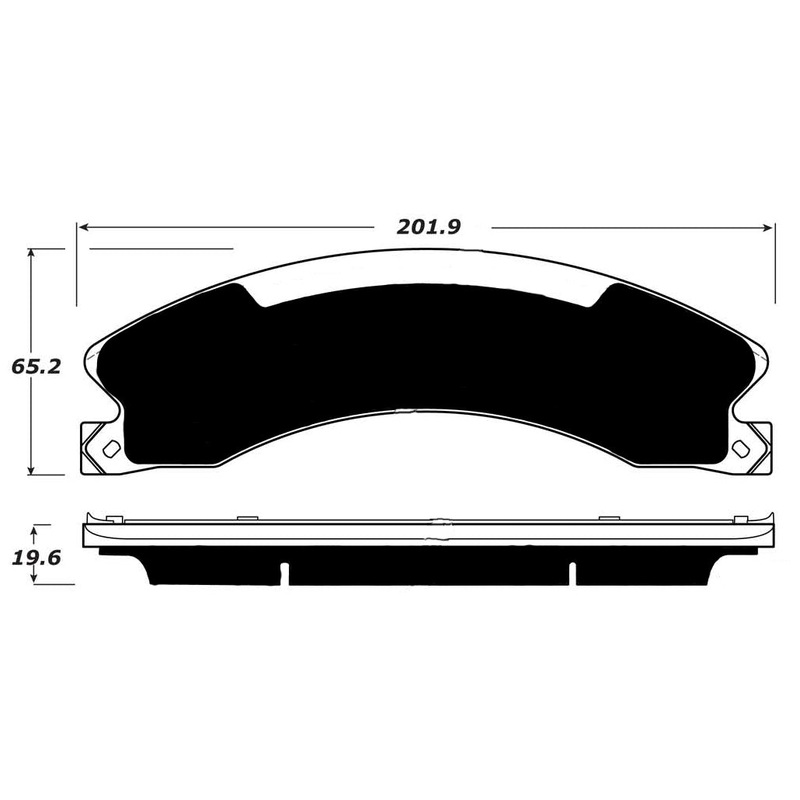 Porterfield Brake Pads for 2012 NISSAN NV1500