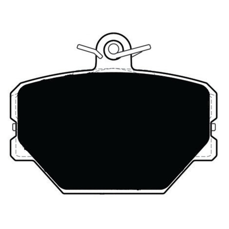 Porterfield Brake Pads for 2012 SMART FORTWO