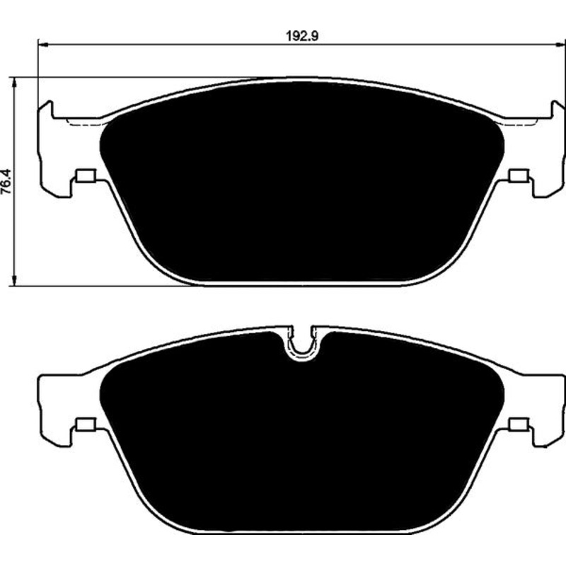 Porterfield Brake Pads for 2014 AUDI A8/A8 Quattro – 4.0
