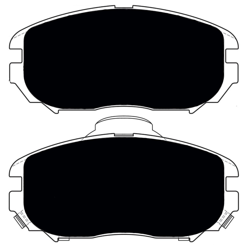 Porterfield Brake Pads for 2014 CHEVROLET Impala- G Body